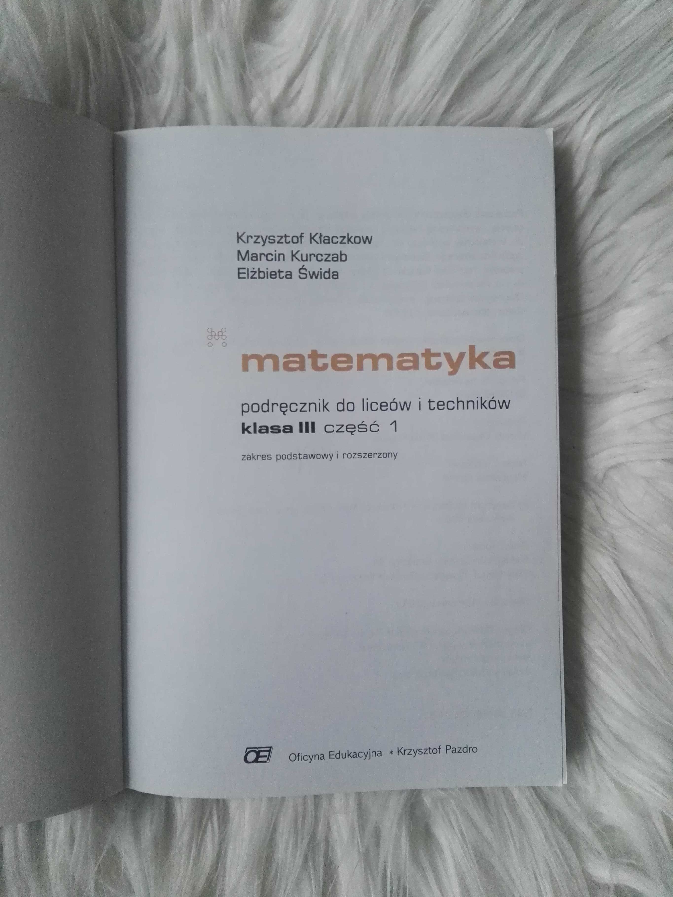 Matematyka. podręcznik +zbiór zadań.