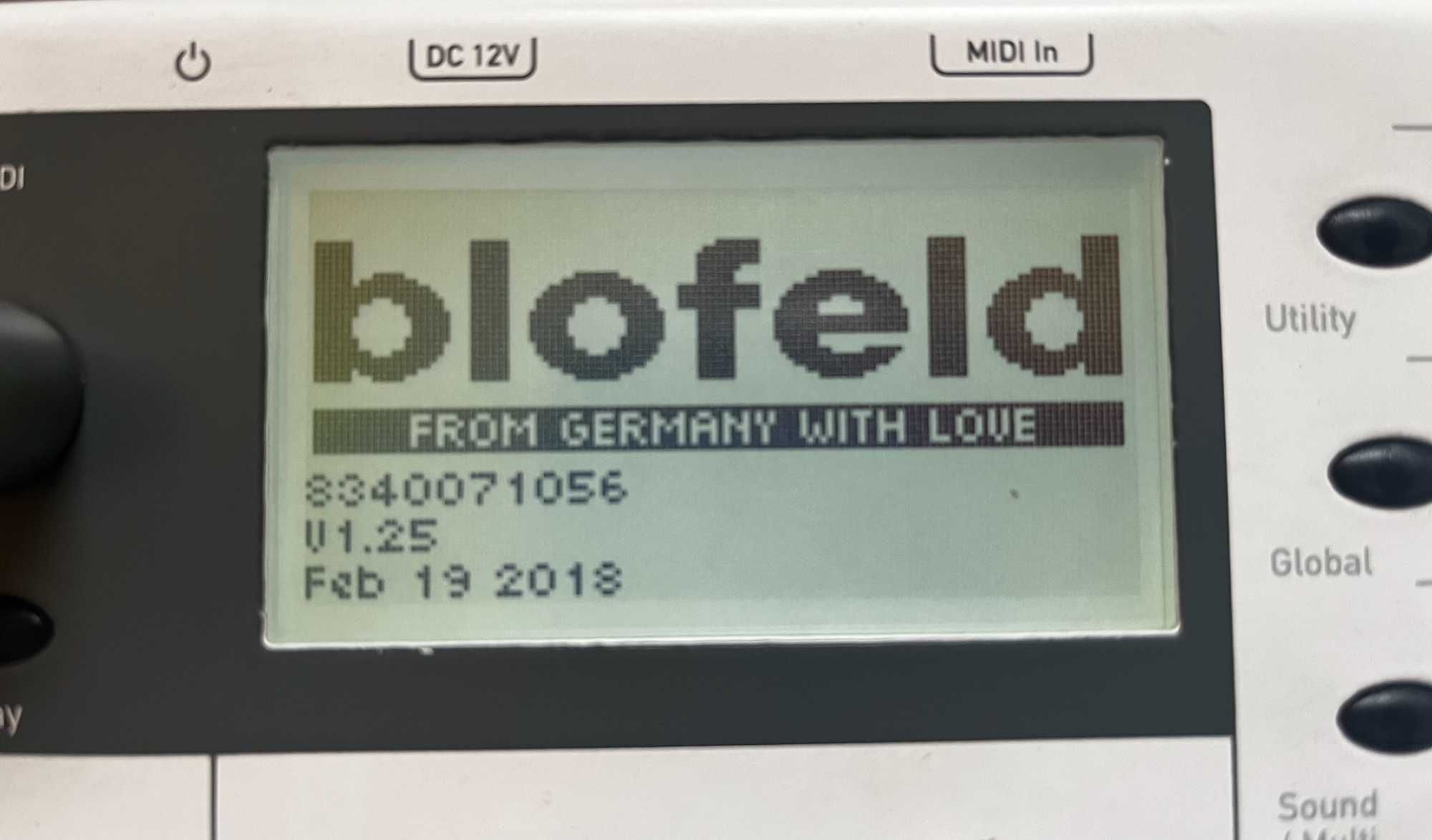 syntezator Waldorf Blofeld