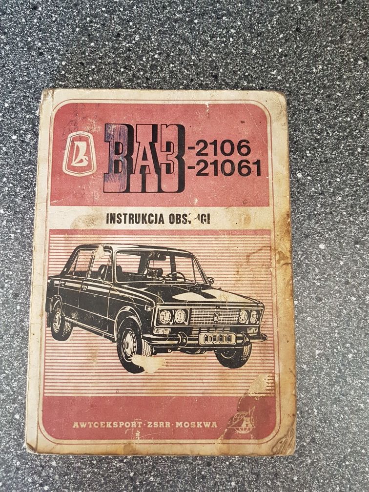 Instrukcja obsługi lada 2106