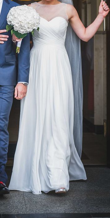 Suknia ślubna Fulara Żywczyk ,rozmiar 38,Medium 10, Ecru ,Dermesa