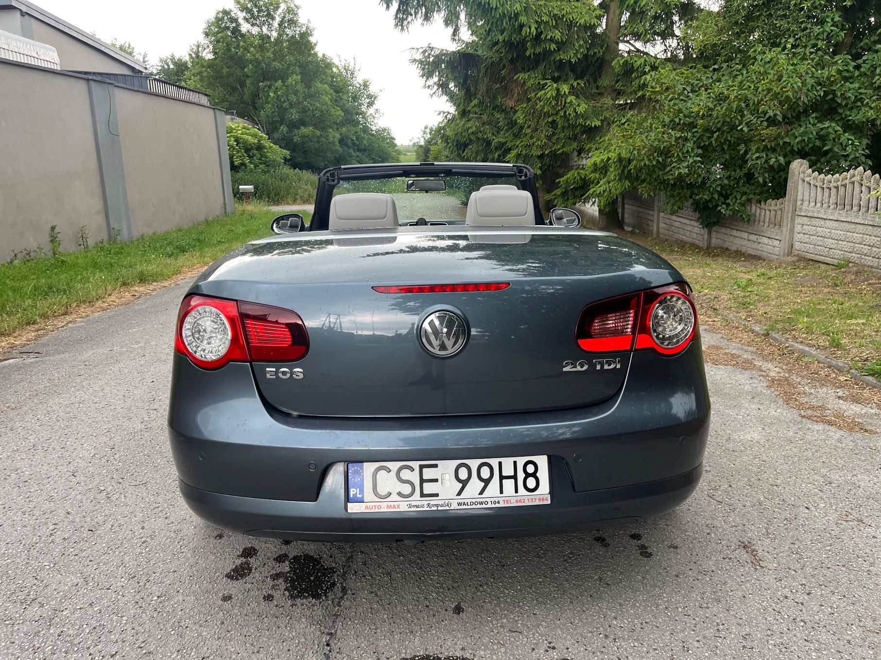 Volkswagen Eos 2007r 2.0 140 KM DSG