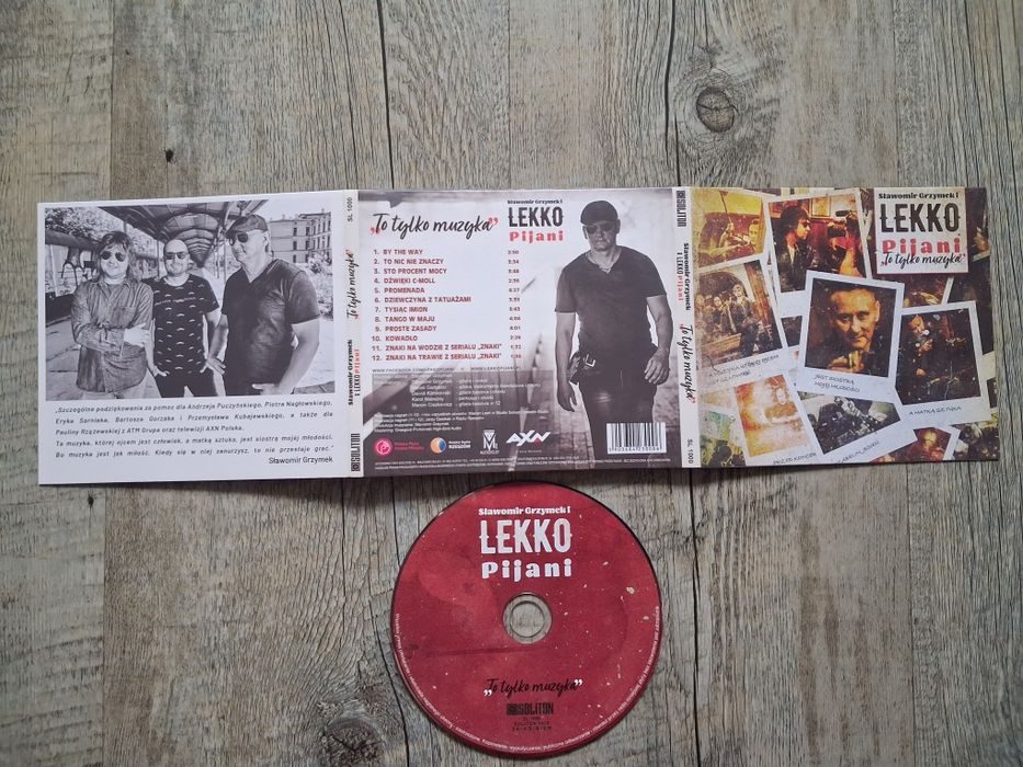 Slawomir Grzymek I Lekko Pijani - to tylko muzyka CD digipack