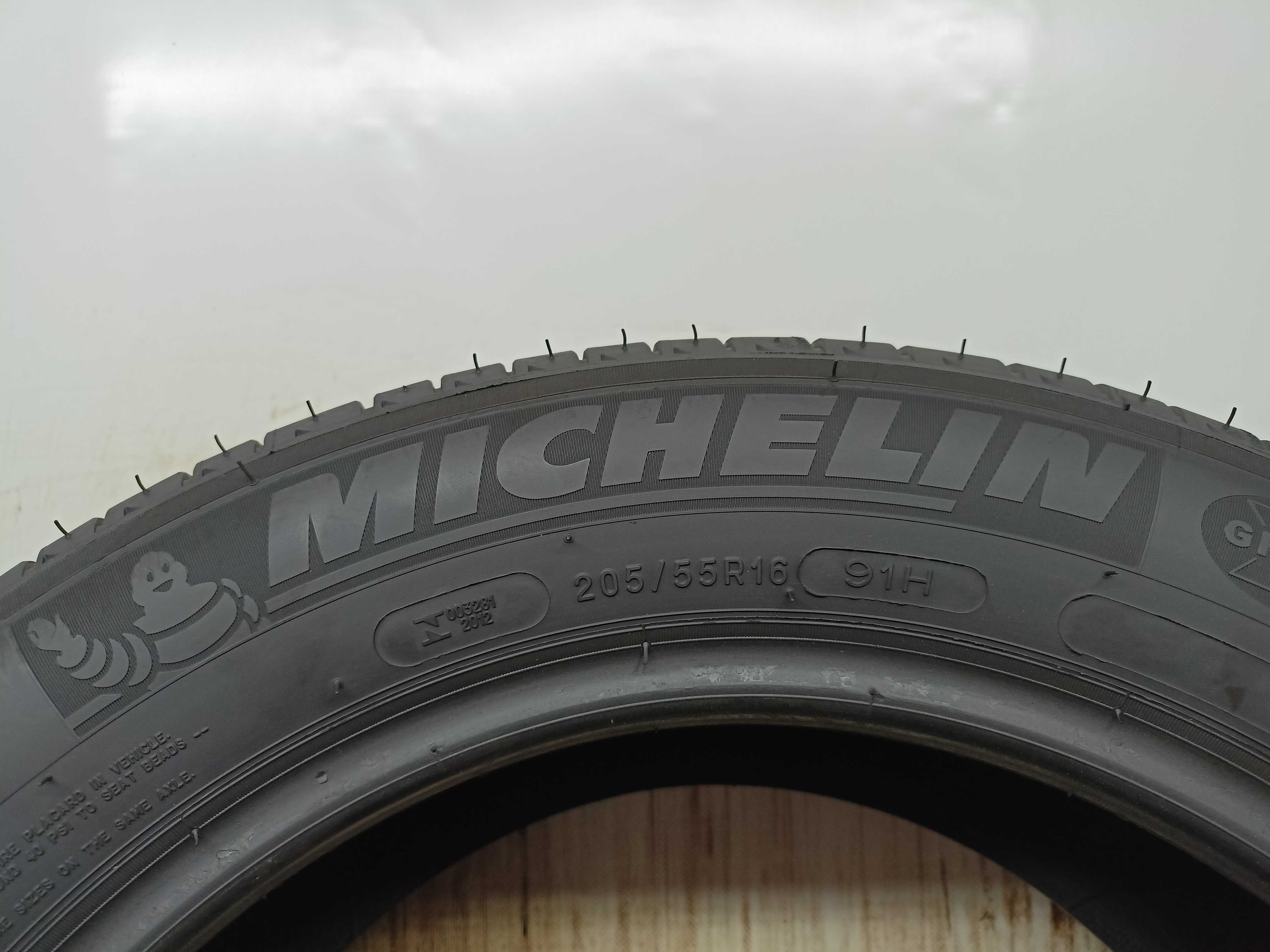 Michelin Energy Saver 205/55/16 2018r. 91H 6,6mm Jak Nowe 2x (1129)