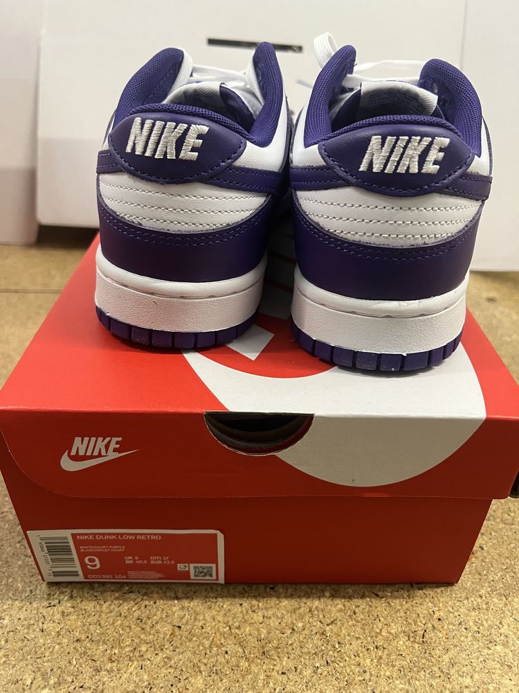 Nike Dunk Low Court Purple 42.5