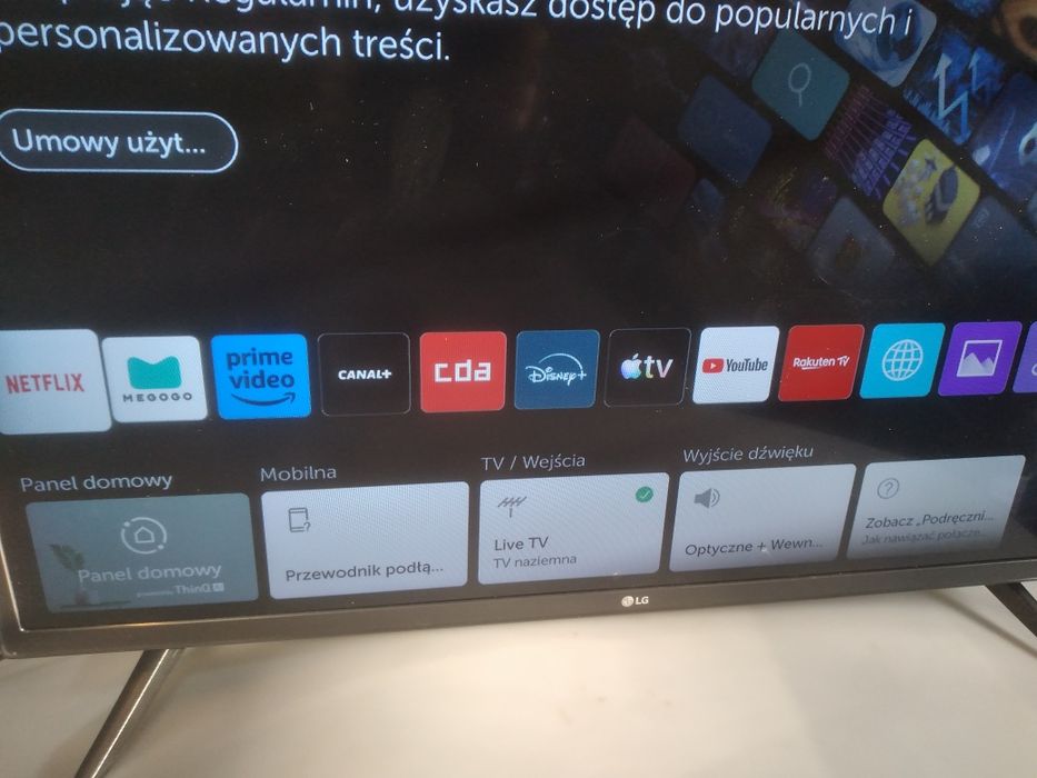 Tv Lg 32 cali Smart tv wifi netflix