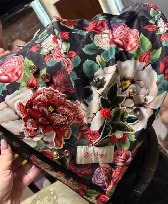 Cybex Priam Spring Blossom Dark