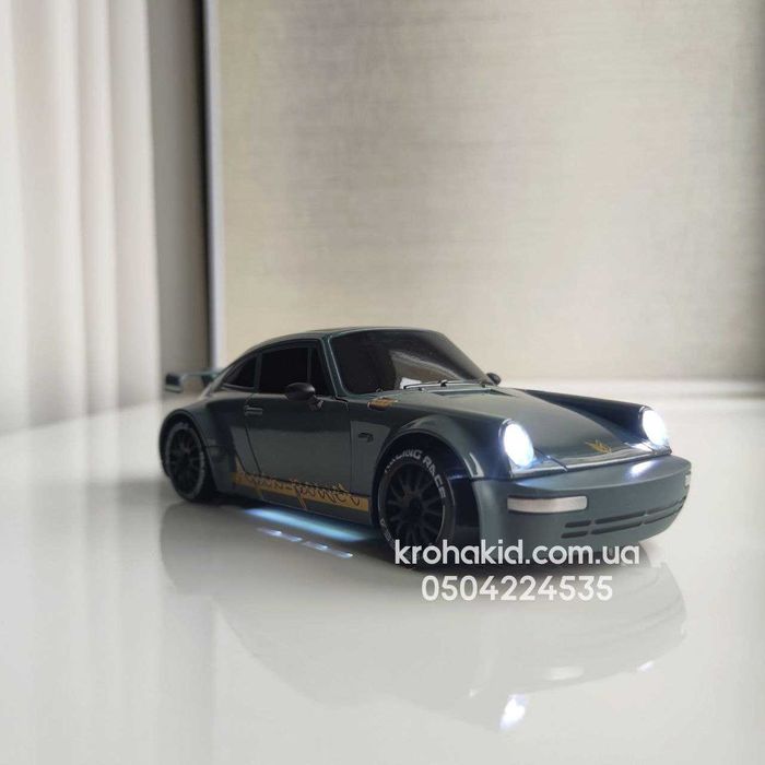 Дріфт машинка Порше Porsche 911 з неоновим підсвічуванням