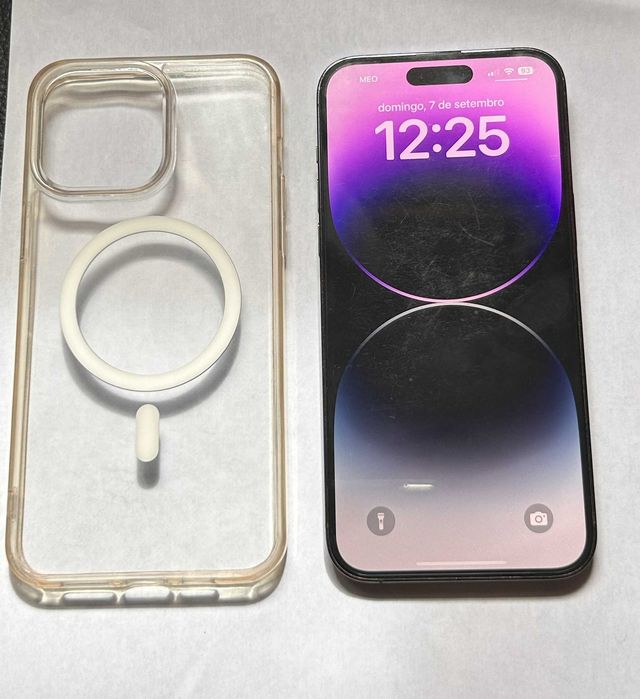 iPhone 14 Pro Max APPLE (6.7'' - 128 GB - Roxo Escuro com garantia 2