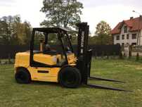 Hyundai 45DS-7  Wózek widłowy HYUNDAI 45DS-7 DIESEL 2008 rok 4,5 tony LEASING KREDYT
