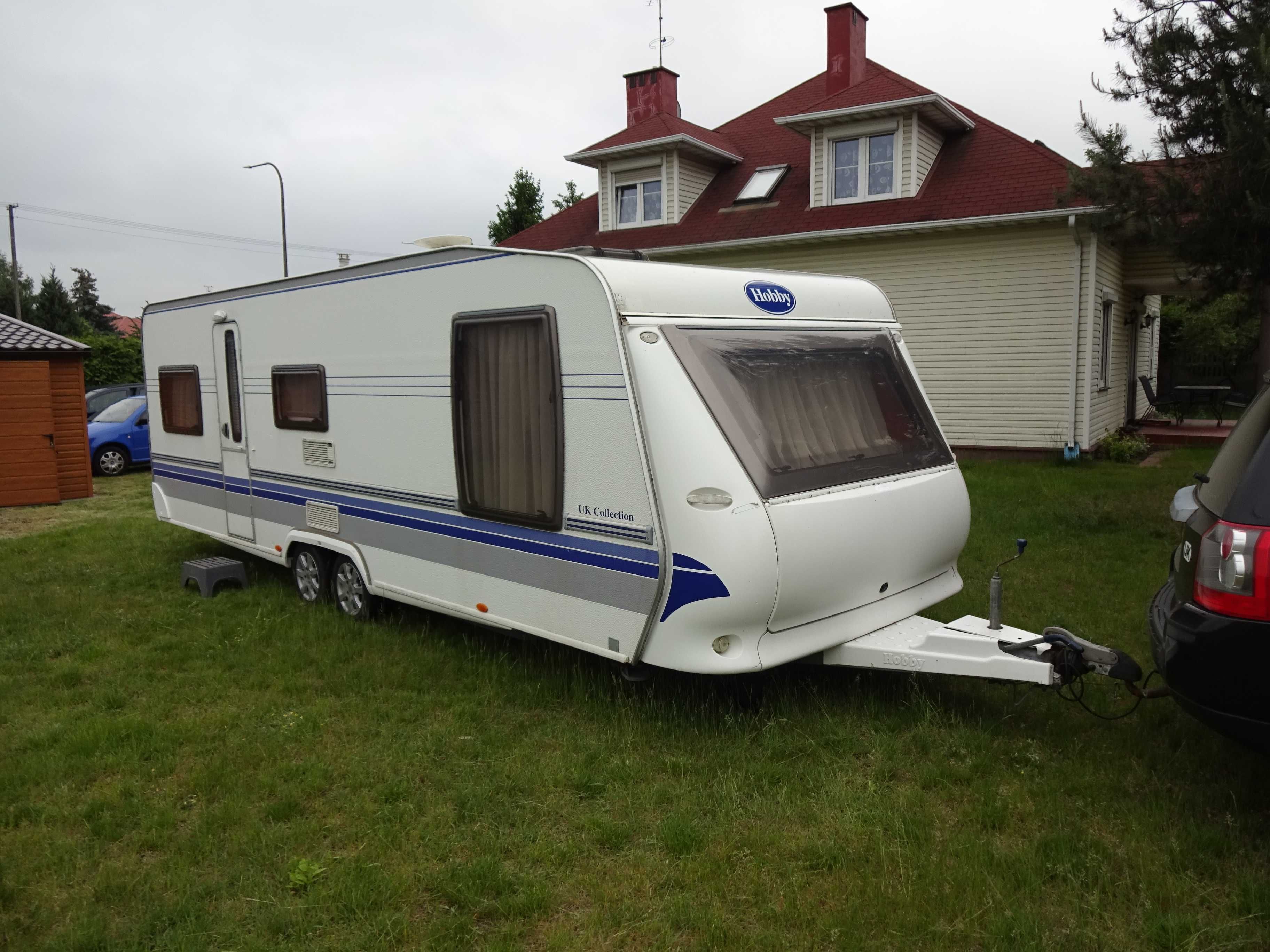 Hobby 640 SMF 5-osob. 2007r + duzy namiot