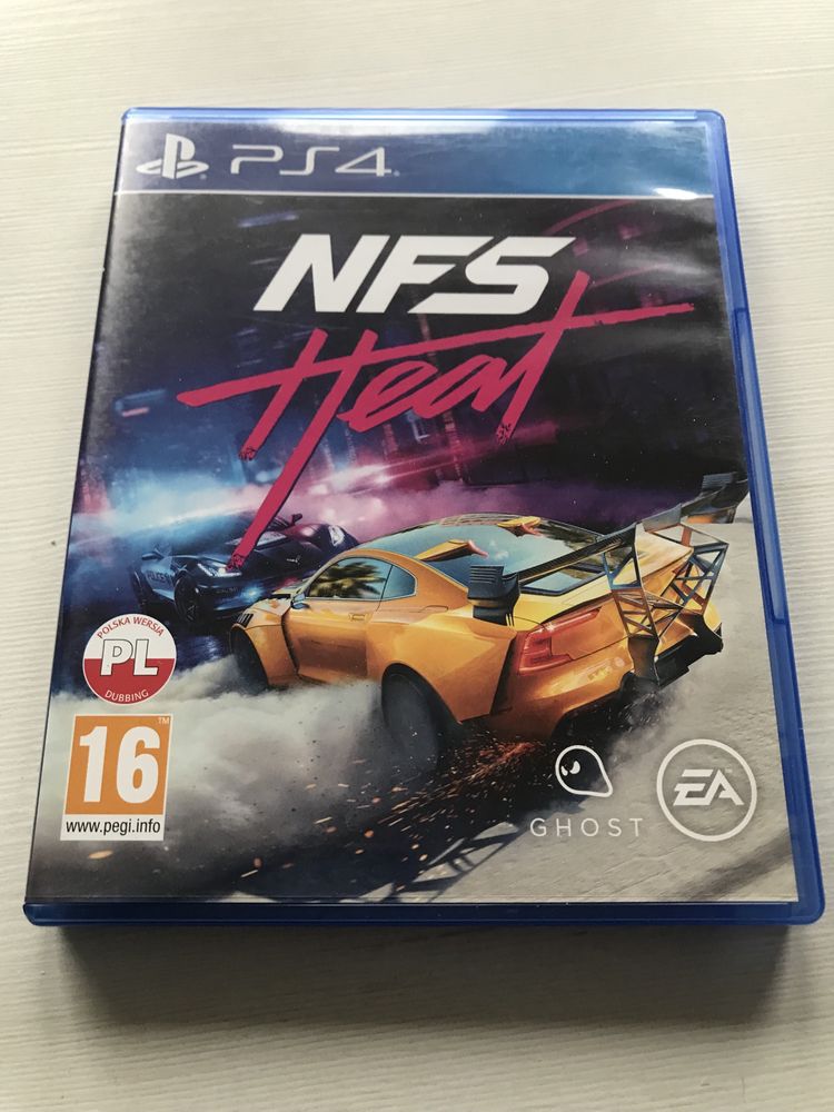 NFS heat need for speed wyścigi pl gra na ps4 gry playstation