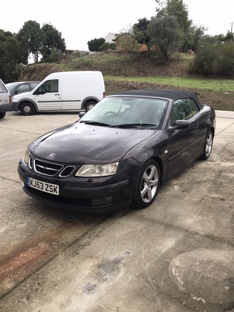 Saab 93 9-3 2.0T Aero Cabrio / Descapotável Peças