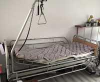 Łóżko rehabilitacyjne elekt materac przeciwodleżynowy wózek inwalidzki
