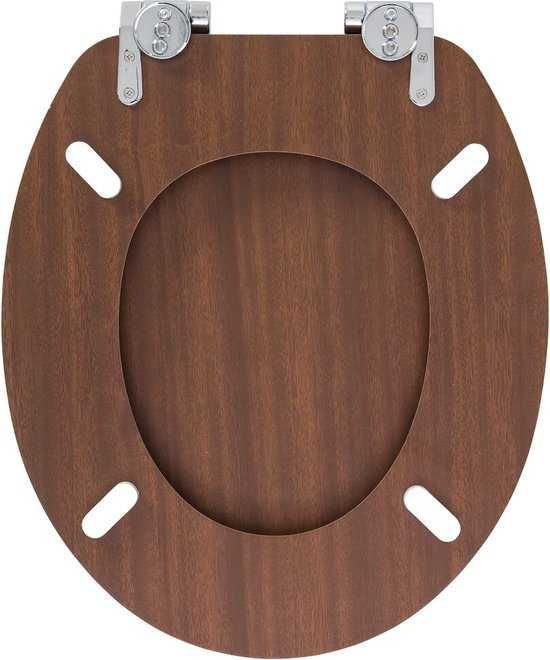 Tiger Douglas - Deska sedesowa - wolnoopadająca - MDF / FSC - orzech