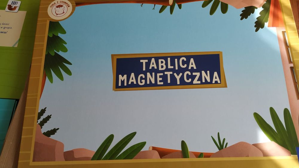 Tablica magnetyczna z ramka + emocje / + pogoda /cena za zestaw tablic
