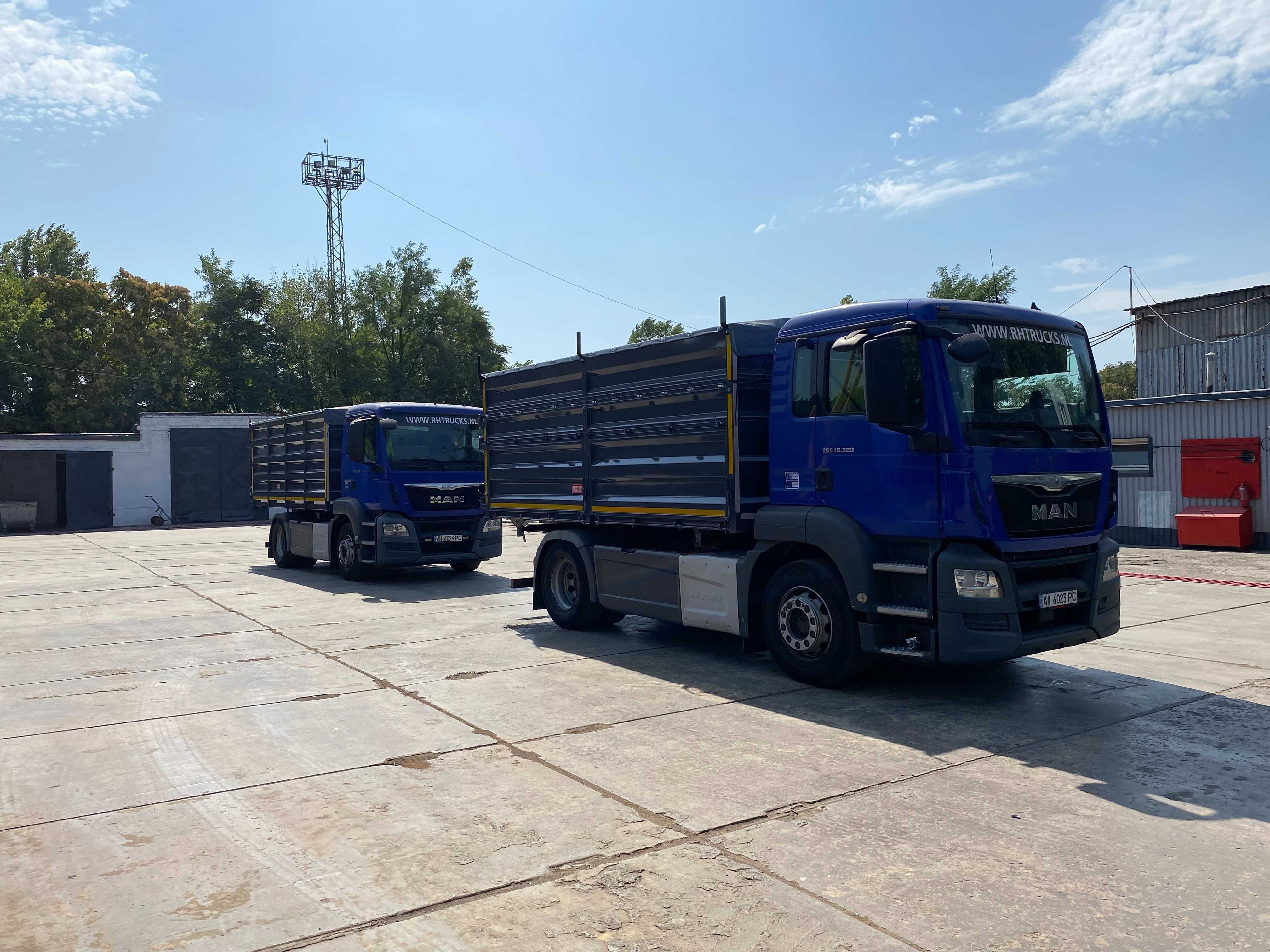 Самосвал MAN, DAF. Переоборудование в самосвал.