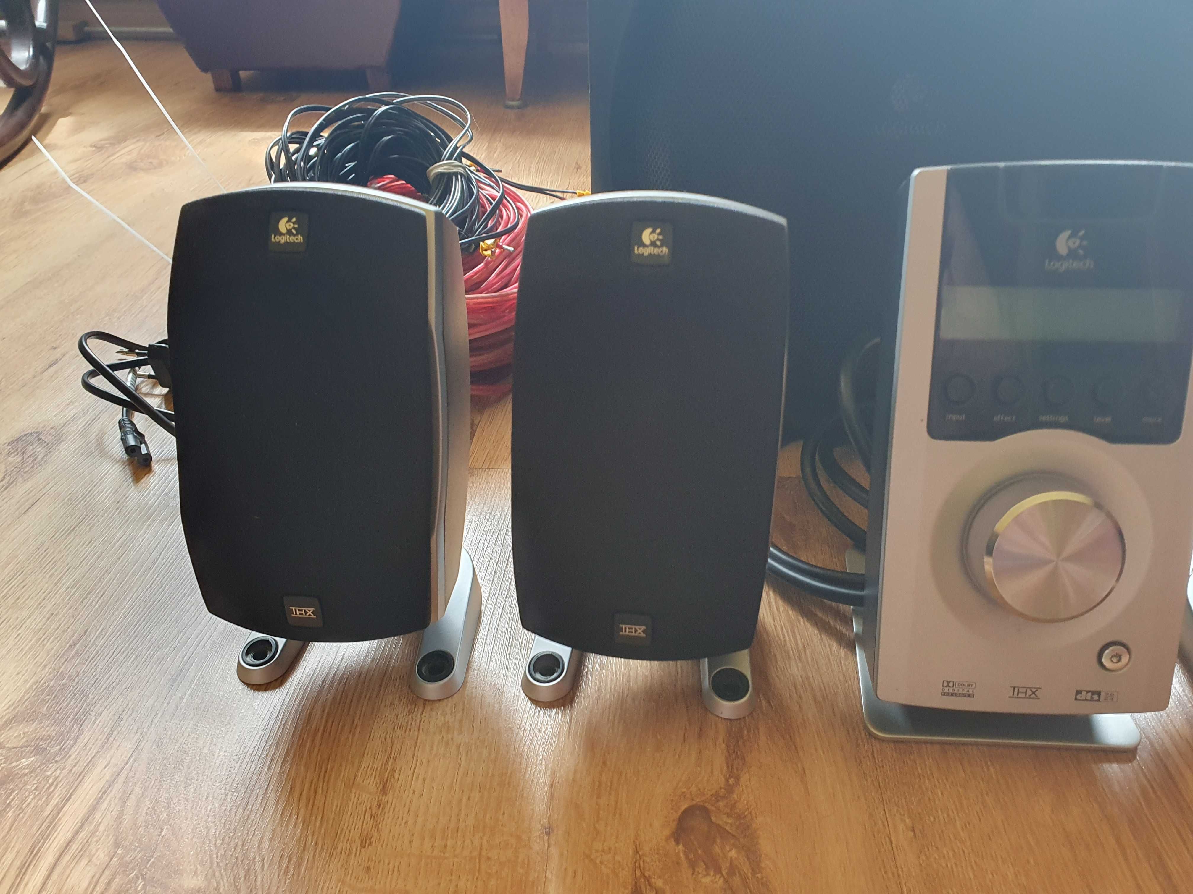 System głośników dźwięku przestrzennego Logitech Z-5500 z THX