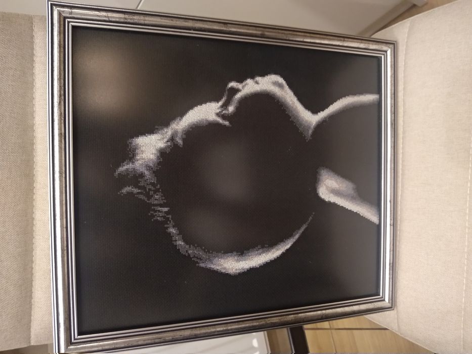 Вышитая картина Малыш