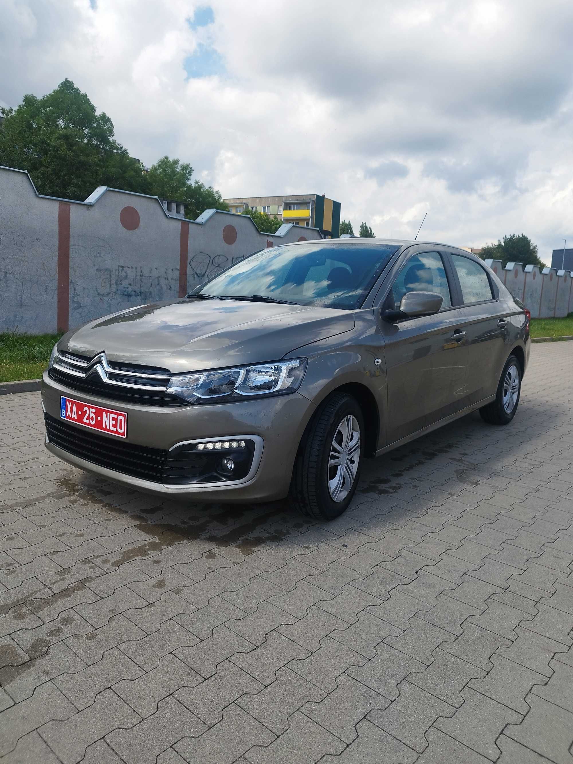 Citroën C-Elysée 1.2 benzyna PureTech rok 2017 przebieg 188000