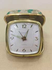 Дорожній італійський годинник-будильник EUROPA 4 Jewels