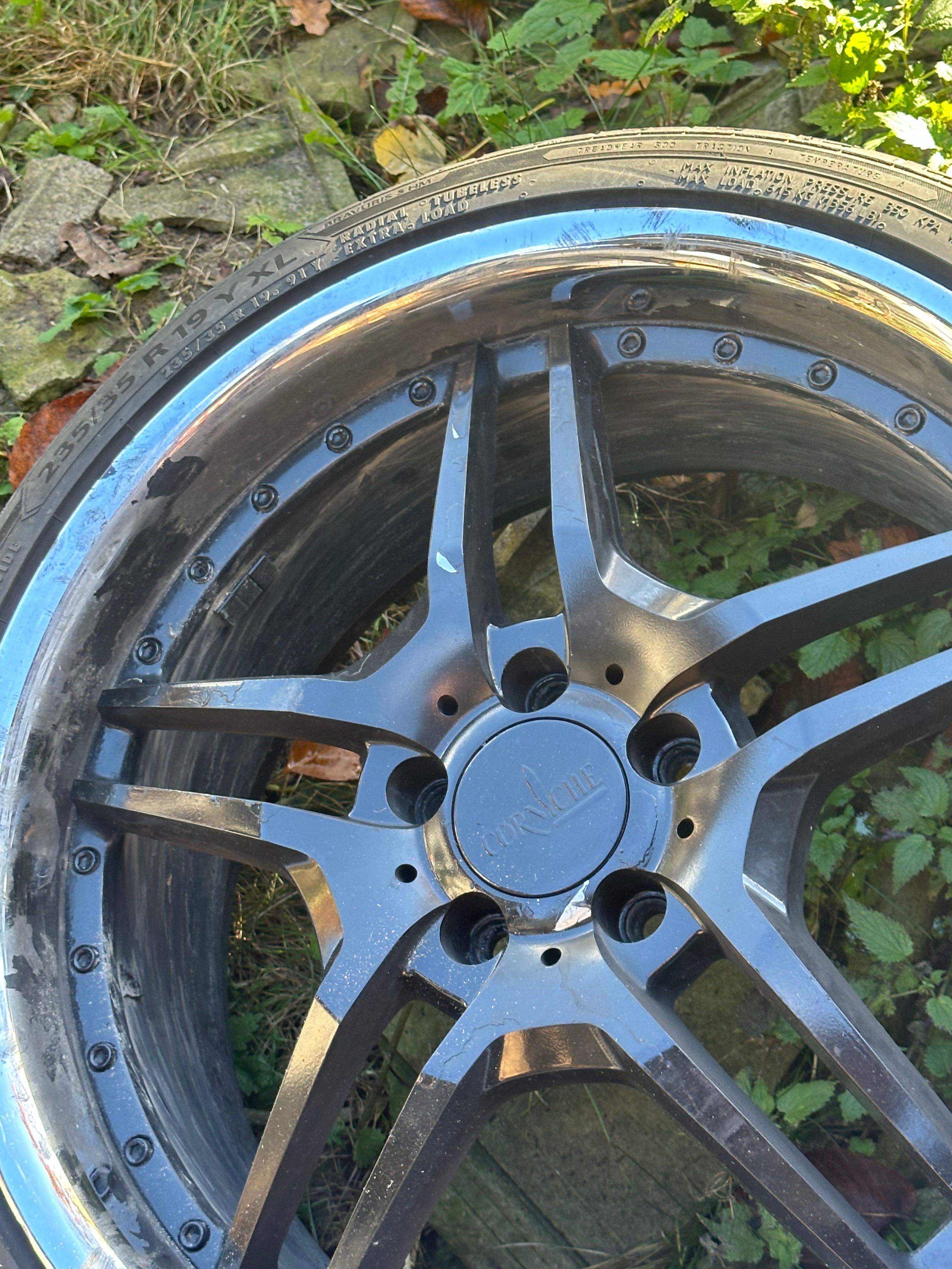 Felgi 19 cornische z oponami 5x112