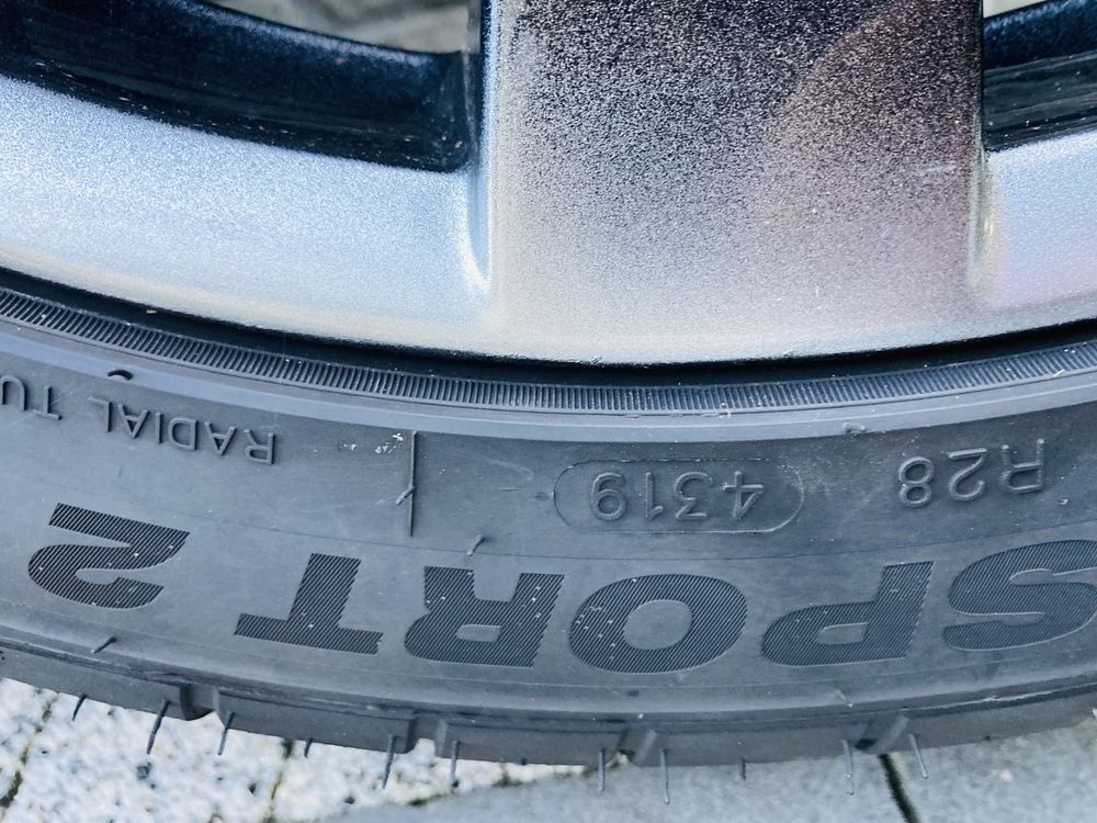 ALUSY felgi 19" Piękne 5x112 CLS MERCEDES CLK W 221 HYDROGRAFIKA opony