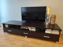 2 komody stolik RTV wenge