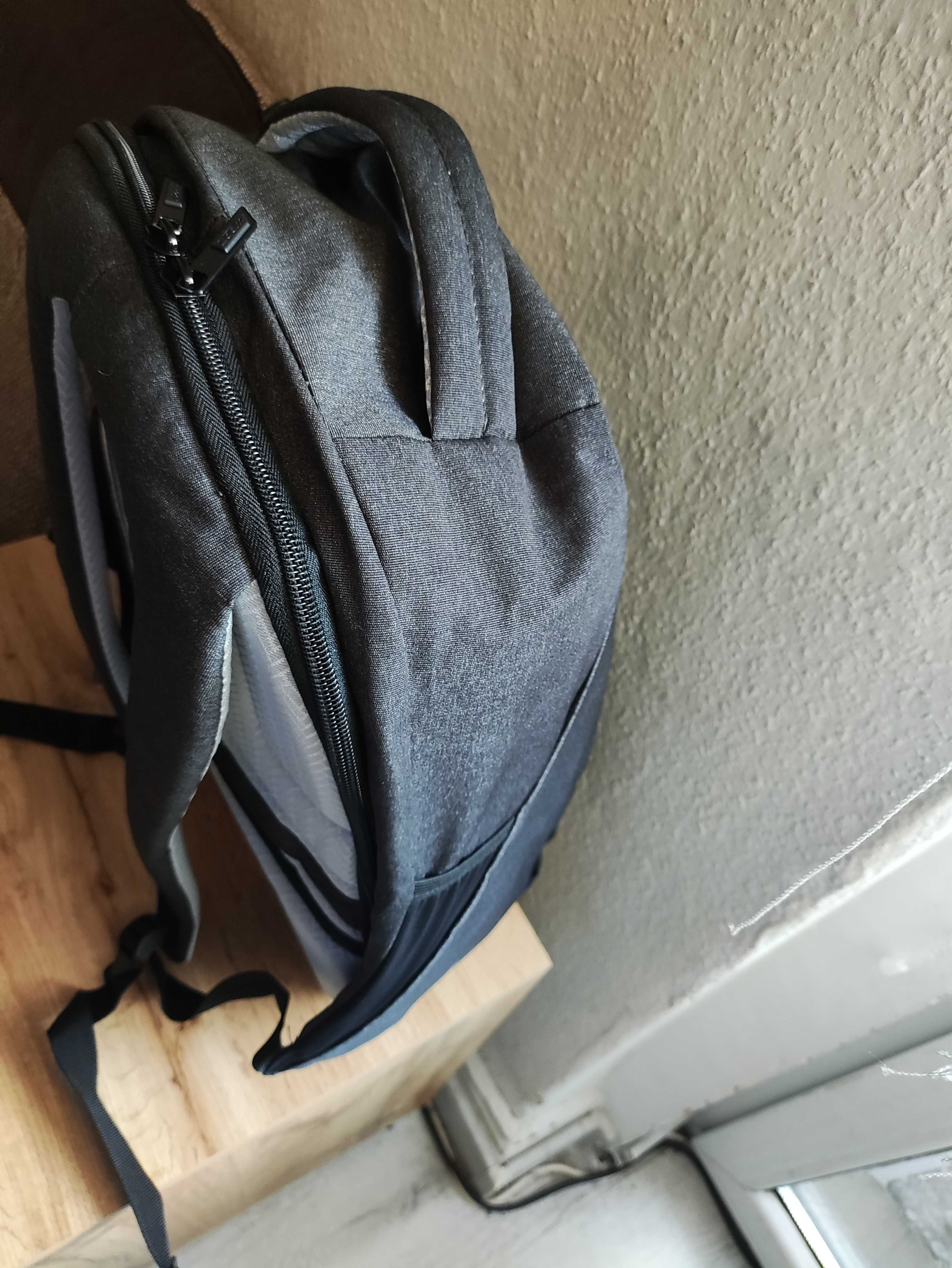 Plecak Zoom do laptopa Tableta szkoły pracy z USB torba tornister