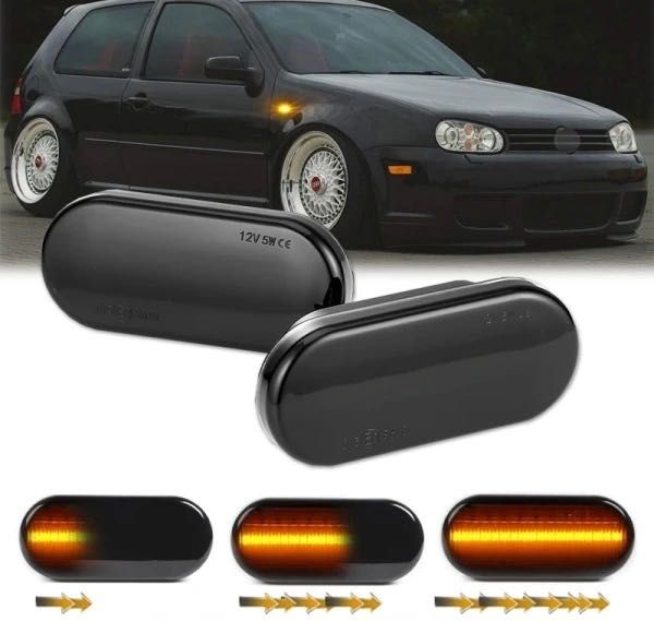 Piscas laterais led dinâmicos Golf 4 /Ibiza 6l /Audi A3 8L /BMW (NOVO)