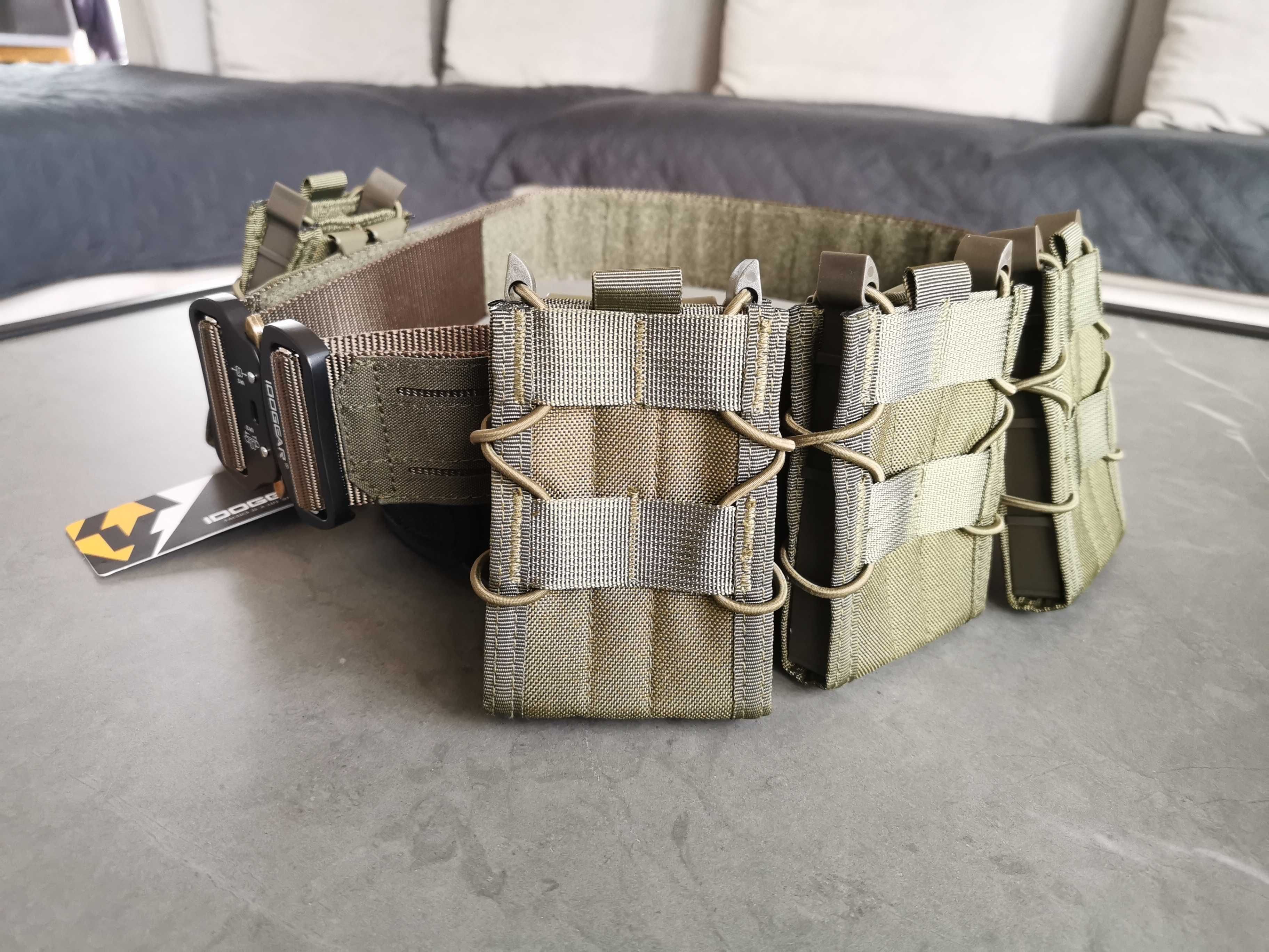 Idogear pas taktyczny r. M khaki Molle