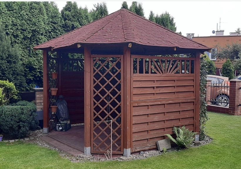 Altana ogrodowa- wiata