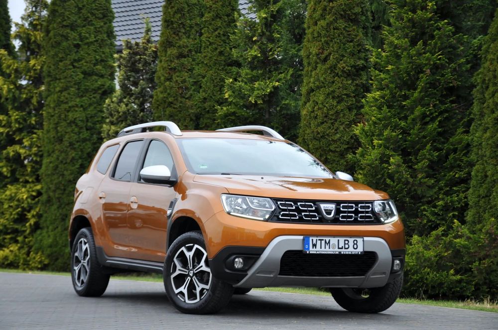 Dacia Duster 1.3i(131KM)*Lift*Led*Duża Navi*Kamery360*Skóry*Klimatronik*Alu17"ASO