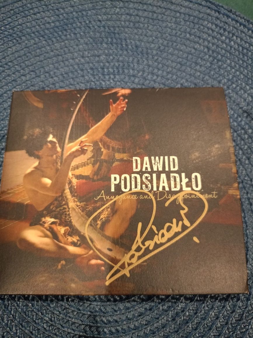 Dawid Podsiadło Annoyance and Disappointment cd autograf