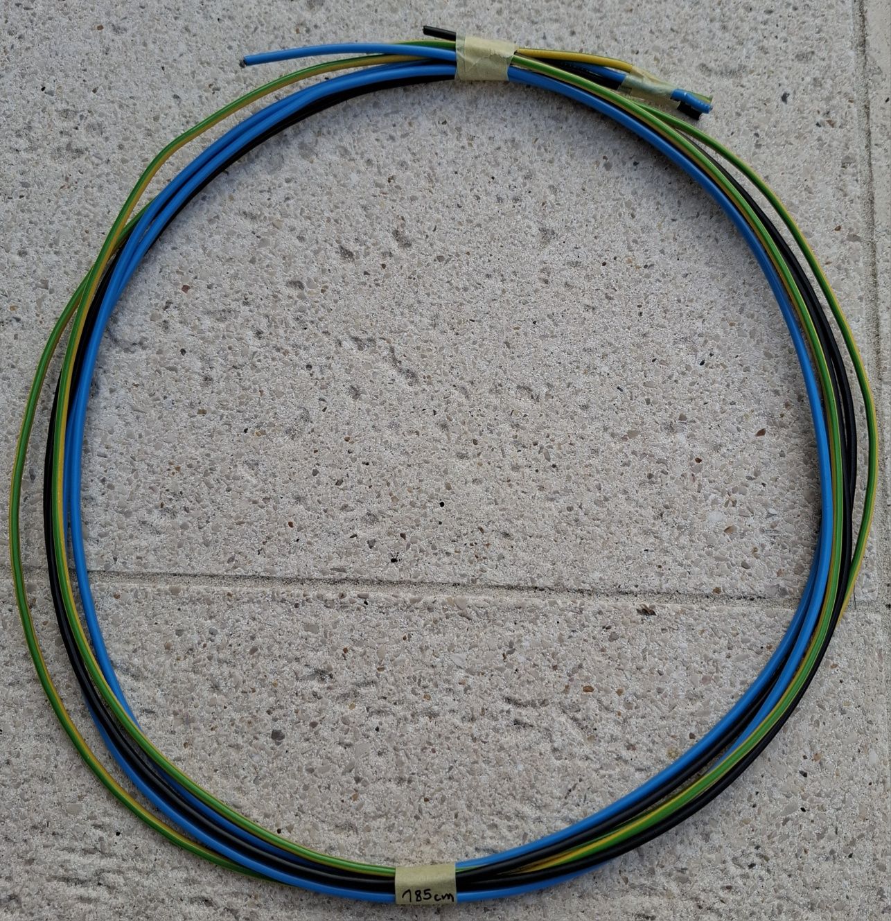 Fio eléctrico de cobre 2,5mm