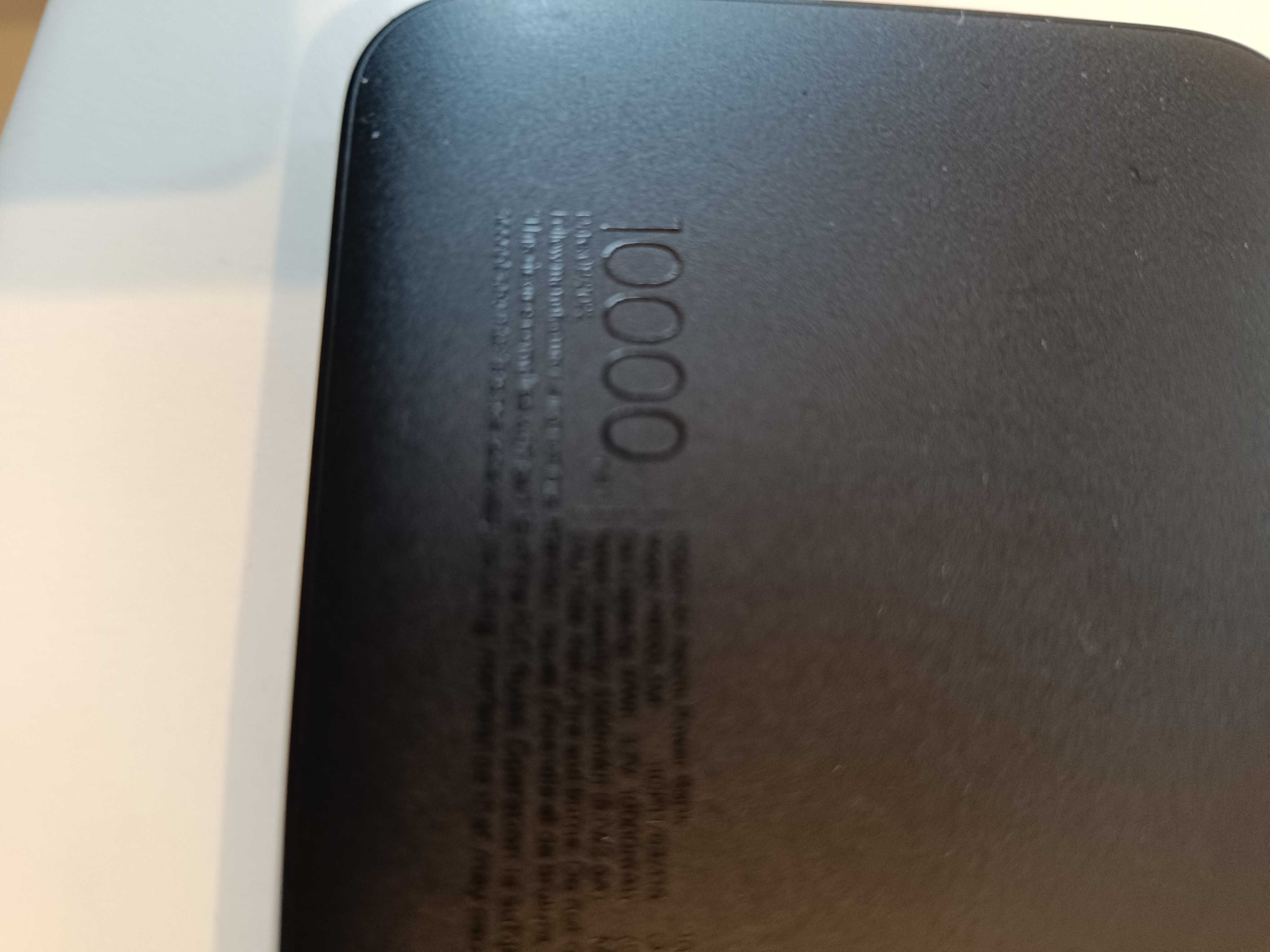 Powerbank XIAOMI Redmi (10000 mAh - 2 USB - USB-C - MicroUSB - Preto)