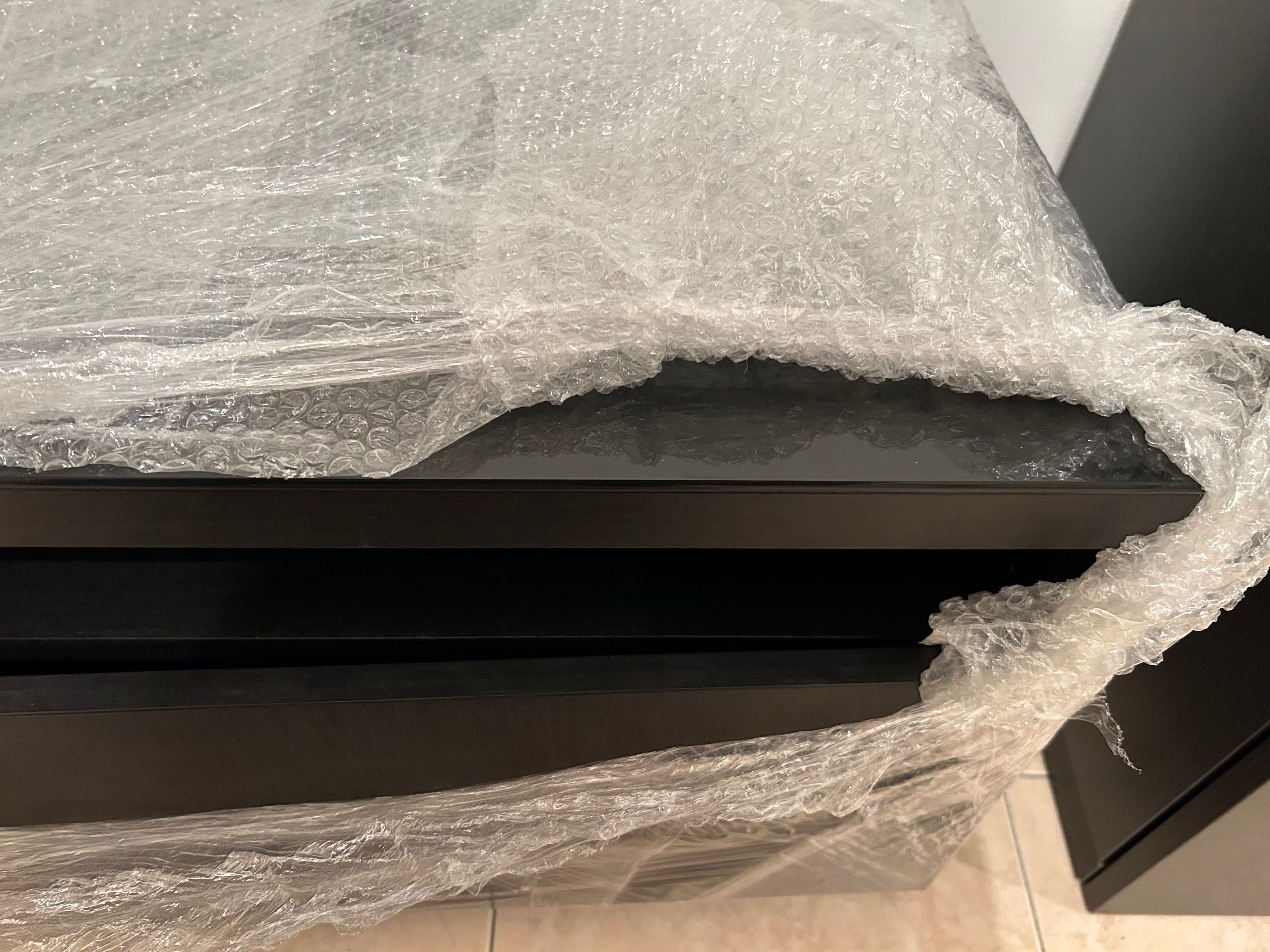 Conjunto 3 Móveis castanho escuro como novo