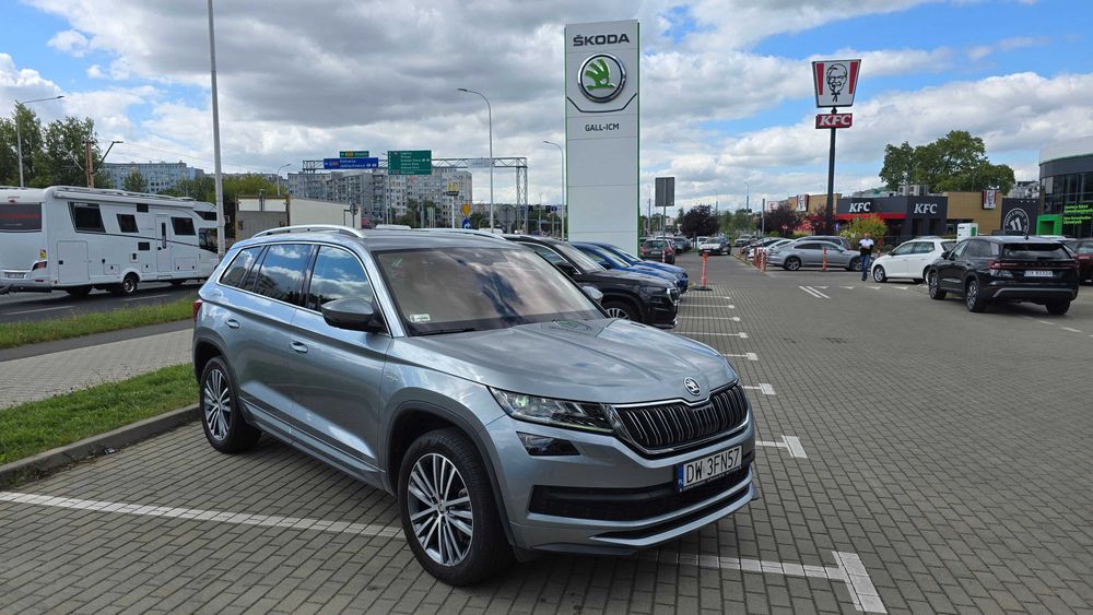 Skoda Kodiaq 2.0 TSI L&K DSG 4x4 POLSKI SALON, 1 właściciel ,VAT 23%
