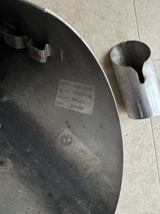 Насадки глушника BMW F30/32/36 (OEM)