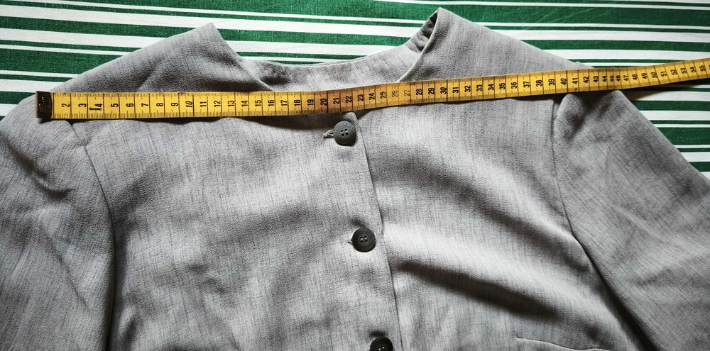 Conjunto elegante - Vestido e Casaco Tamanho 42