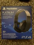 Słuchawki Ps4, Ps5 Playstation Platinum, Sony oryginał, jak nowe 100%