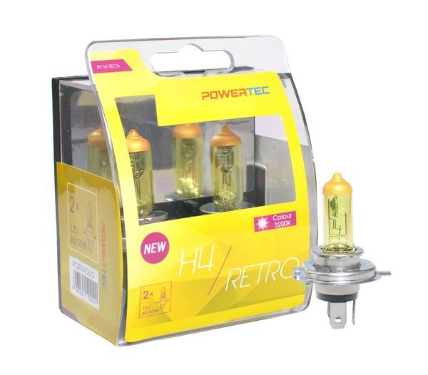 Lâmpadas Amarelas tipo Rally - Pack duas lâmpadas