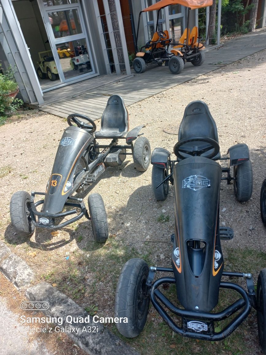Gokart na pedały Berg Black Edition BFR
