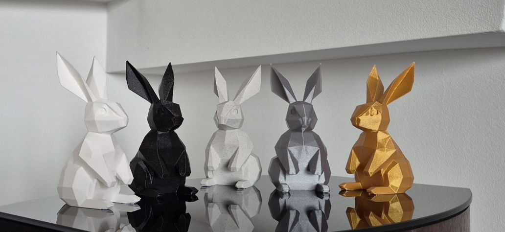 Zajączek Wielkanocny ozdoba figurka dekoracja druk 3d