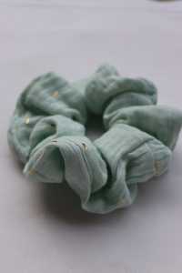 Scrunchie verde menta