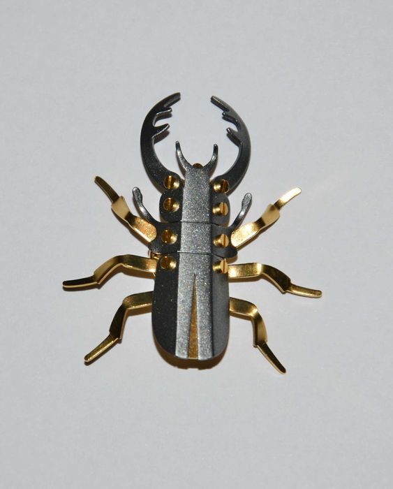 ORSKA Pin jelonek rogacz z kolekcji Plantis NOWY