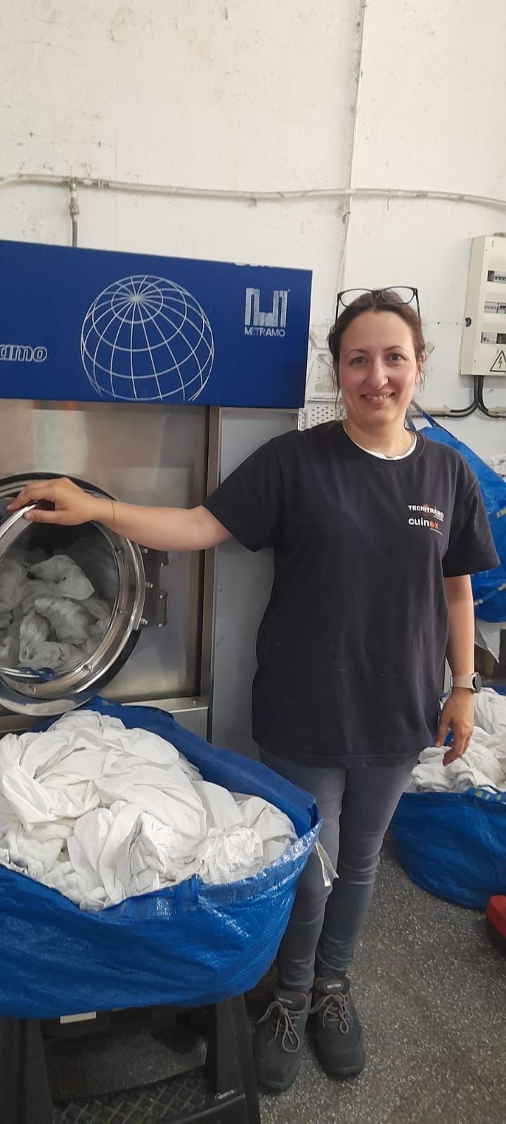 Maquina de lavar roupa industrial 22kg