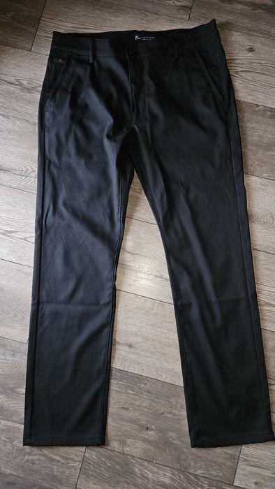 XL eleganckie spodnie męskie 95% bawełna