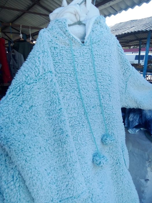 Худи- плед Тедди с капюшоном