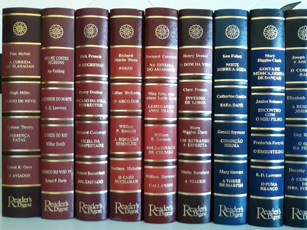 Coleção de 21 livros condensados Readers Diget