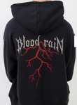 Bluza z kapturem kryształki Disarray Blood Rain roz S